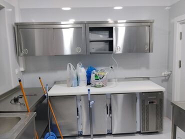 Avadanlığın icarəsi: Paslanmayan poladdan istehsal olunan peşəkar mətbəx masası - — 16