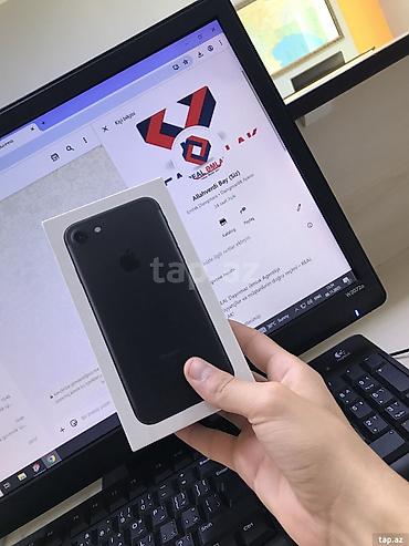 ios 7: IPhone 7, 32 GB, Qara, Barmaq izi — 1