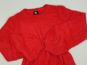 sweter z bufiastymi rękawami zara: Sinsay, Sweter damski, rozmiar S