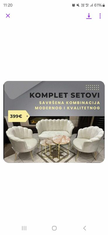 komplet šerpi: Chester premium set ponovo u ponudi!