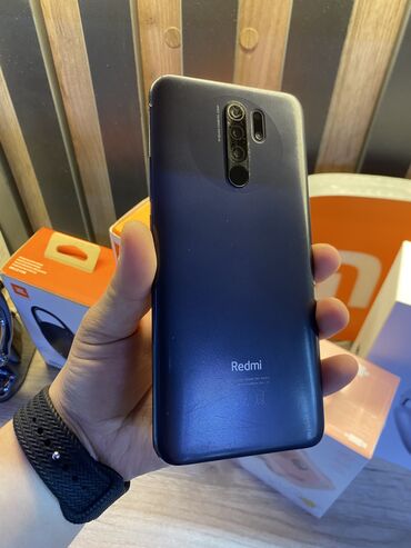 Redmi: Redmi, Redmi 9, Б/у, 64 ГБ, цвет - Черный, 1 SIM, 2 SIM