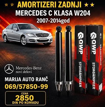 AMORTIZERI MERCEDES C KLASA W204 ZADNJI 4GOD | Amortizeri mercedes c