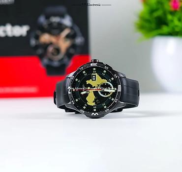 Smart saatlar: İşlənmiş, Smart saat, Suya davamlı, rəng - Qara — 3