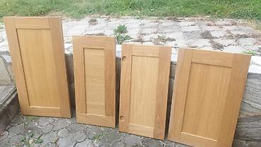 set za popravku parketa: Prodajem 2000 m2 hrastovih vratanca za kuhinje, ormare itd Cena 13€ m2 — 9