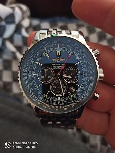 Aksesuarlar: Breitling Navitimer tərzində xronoqraf qol saatı - Korpus və qolbaq — 2