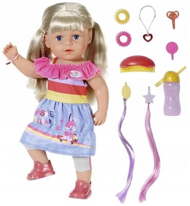беби борн оригинал цена: Интерактивная кукла Baby Born Soft Touch 43 см/ Кукла Беби Борн