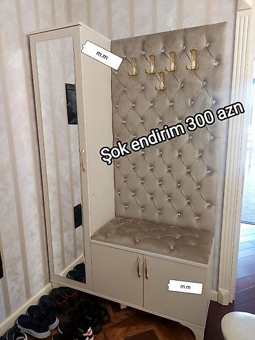 yığma divan: Düz dolab, Dəhliz üçün, Paltar üçün, Açılan, Korpuslu, 1 qapı — 6
