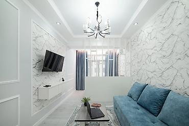 Продажа квартир: 1 комната, 47 м², Элитка, 5 этаж, Евроремонт — 1