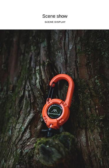 mountain: Выдвижной карабин-ретрактор Mountainhiker - Универсальный анти‑лост — 1