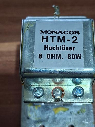 Zvučnici i stereo sistemi: Monacor htm2 visokotonci ispravni istom jacinom sviraju — 9