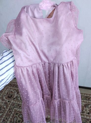 детский платя: Детское платье, цвет - Розовый, Новый