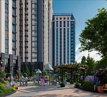 platinum residence: 3 комнаты, 116 м², Южная Магистраль Элитка, 18 этаж, ПСО (под самоотделку) — 8