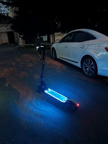 dualtron thunder 3: Elektikli skuter satılır,üstündə çanta və telefon tutacağı hədiyyə — 3