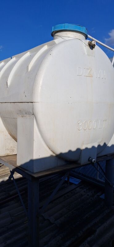 Отделочные материалы: Dizayn markalı plastik su çəni – 3000 LT - Həcm: 3000 litr (gövdədə