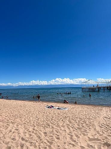 Иссык-Куль 2026: Номер, ГД Султан Бостери, Барбекю, Детская площадка, Закрытый пляж — 17