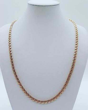 Цепочки: Цепь для бензопилы, Якорное, Проба 585, Унисекс, Новый, Ручная работа — 6