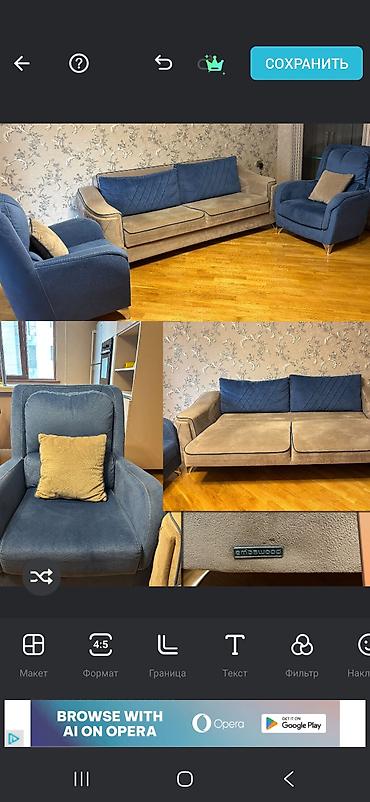 diva divan: Embawood divan+2 kreslo divan açılır. 380 Azn.ehmedli Sevda — 2