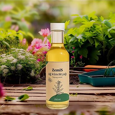 ZemiS Ağ küncüt yağı – soyuq sıxım, 250 ml. Məhsul xüsusiyyətləri: -