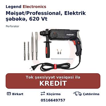 drel satışı: Elan başlığı: Perforator, Məişət/Professional, Elektrik şəbəkə, 620 Vt — 1