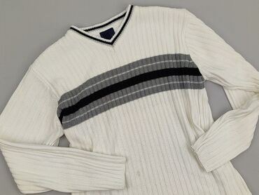kapcie na drutach wzory: Sweter dla mężczyzn, rozmiar M
