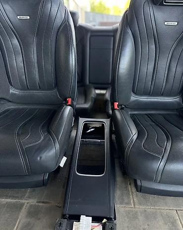 Сиденья: Комплект сидений, Кожа, Mercedes-Benz Б/у, Оригинал — 7