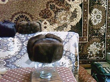 норк: Головные уборы, Б/у, цвет - Коричневый, Самовывоз — 5