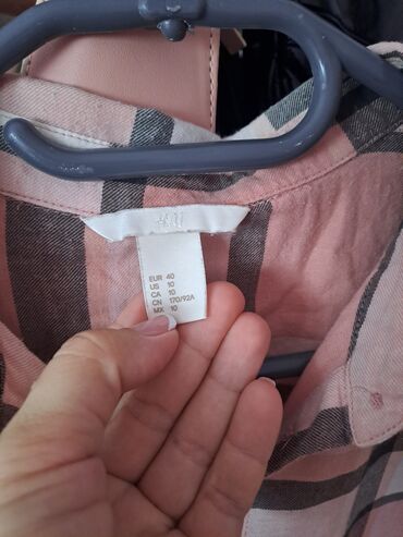 Košulje: H&M, L (EU 40), Karirani, bоја - Šareno