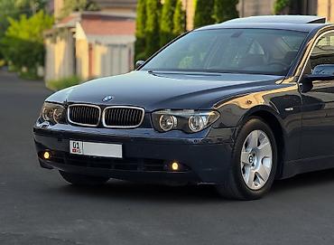 BMW: BMW 7 series: 2002 г., 4.4 л, Автомат, Бензин, Седан — 4