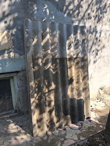 Şifer: Şifer dam örtüyü lövhələri - Material: dalğalı şifer (asbest-sement) — 1