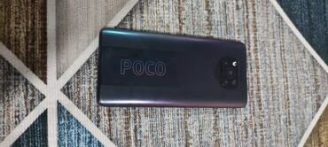 сотовые телефон: Poco X3 Pro, Б/у, 128 ГБ, цвет - Синий, 2 SIM