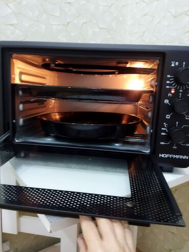 Duxovkalar: Duxovka Hoffmann, Elektrik, rəng - Qara, Ayrıca dayanan — 9