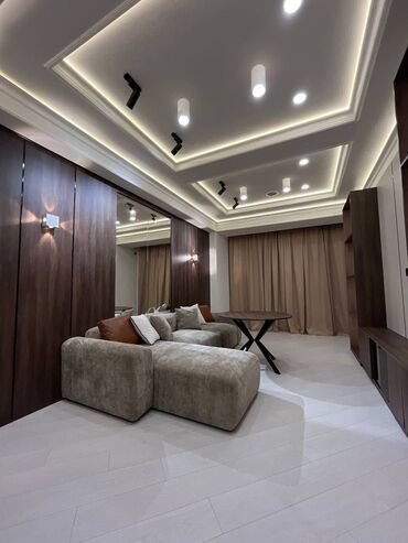 токмоктон квартира керек: 2 комнаты, 86 м², Элитка, 3 этаж, Дизайнерский ремонт