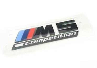 Auto delovi, gume i tjuning: Bmw znak M3 competition M5 competition. Samolepljivi znakovi — 6