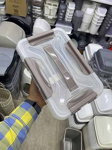 боксы для одежды: Ящик для хранения ECONOVA Grand Box - Прозрачный пластиковый — 2