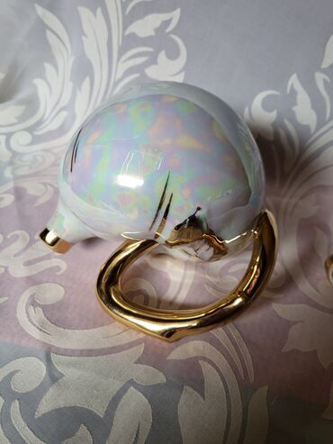 Čajnici: Bokal za zestoko pice,francuski,porcelanski. 70te. Bokal nov — 16