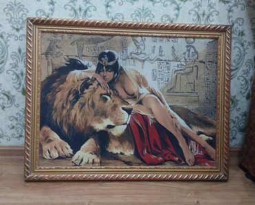 əsgər şəkli: Rəsm tablo – Misir mövzulu kompozisiya - Süjet: Antik Misir