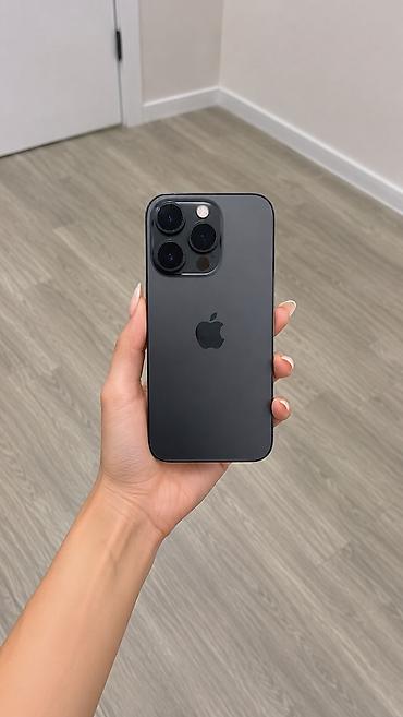 IPhone 14 Pro, 256 ГБ, Black Titanium, Отпечаток пальца, Face ID at lalafo.az — 3 IPhone 14 Pro, 256 ГБ, Black Titanium, Отпечаток пальца, Face ID — 3