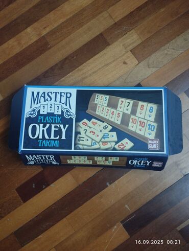 Butslar: Məhsul: Master Games “Plastik Okey Takımı” - Klassik okey oyunu üçün