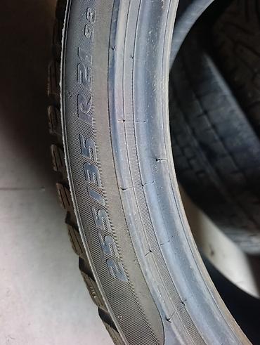 70 17: Шины 255 / 35 / R 21, Зима, Б/у, 1 шт, Легковые, Pirelli — 2