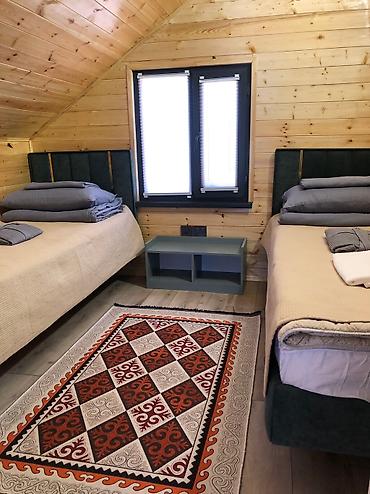 Иссык-Куль 2026: Коттедж, Коттедж А-Фрейм ЦО Кейсар, Чолпон-Ата, Барбекю, Парковка, стоянка — 13