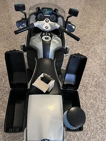 Игрушечный транспорт: Uşaq üçün elektrikli motosiklet – BMW R1200 RT Police stilində - — 5