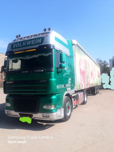 тягачи продажа: Сүйрөгүч, DAF, 2006 г., Тенттелген