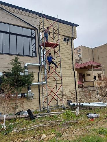 karkaz: Metal mobil qüllə (skafold) – yığıla-bölünə bilən iş platforması - — 9