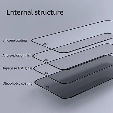 igrice 123: Folija za zastitu ekrana GLASS Nillkin Guardian za iPhone 15 Pro (6.1) — 8
