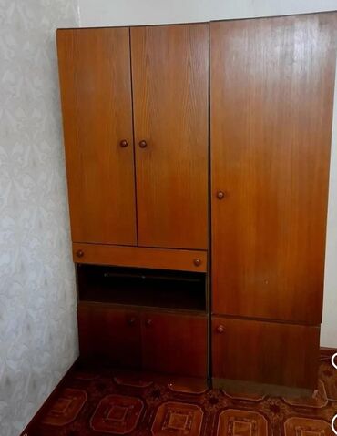 прикроватные тумбочки в интерьере: Шкаф для одежды, Прямой, Другой материал