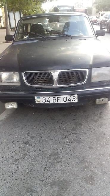 GAZ Volga 3102 sedan - Kuzov: 4 qapılı sedan, qara rəng - Nömrə: AZ