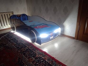 Детские односпальные кровати: Детская односпальная кровать, Новый, Для мальчика, С матрасом, ДСП, Бесплатная доставка, Самовывоз, Платная доставка — 20