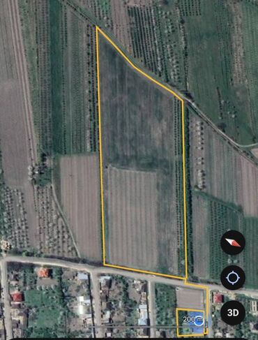 Torpaq sahələrinin satışı: 400 sot, Kənd təsərrüfatı, Mülkiyyətçi, Kupça (Çıxarış) — 2