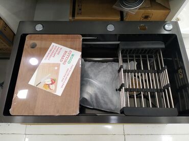 metbex ucun moykalar: Mətbəx üçün çoxfunksiyalı lavabo komplekti - Material: paslanmayan