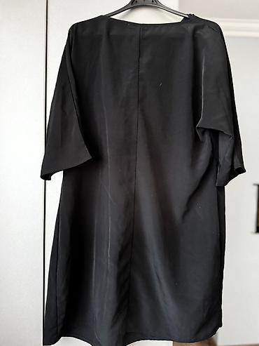 ucuz don: Qara qadın donu – minimal və rahat - Model: düz kəsim, oversize — 2